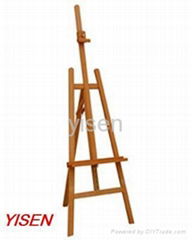 wood easel 