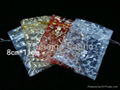 Beautiful organza bags  8cm11cm 1