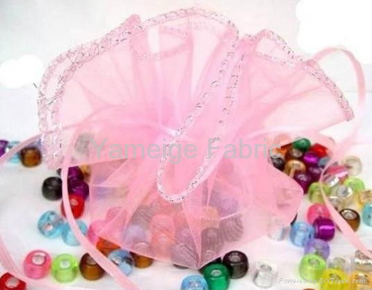 circular organza bags Diameter 26 cm  2