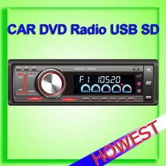 Car Radio CD MP3 DVD player with USB SD AUX