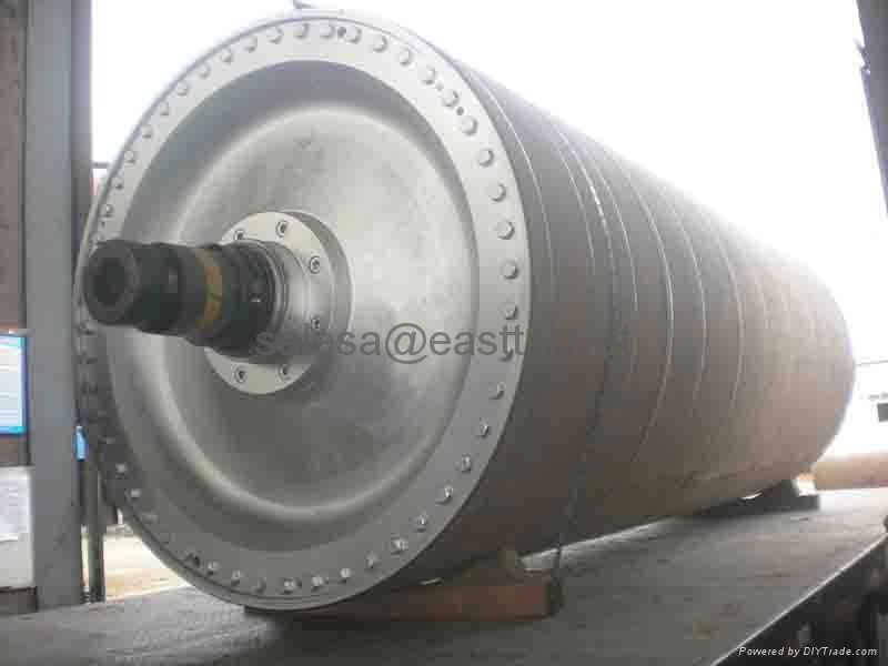 Dryer cylinder for paper processing machine 5