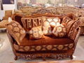 European  classic solid wood sofa 2