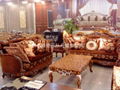 European  classic solid wood sofa 3