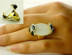 cat eye ring