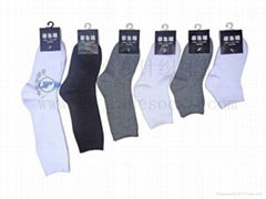 plain ankle school uniform student's socks