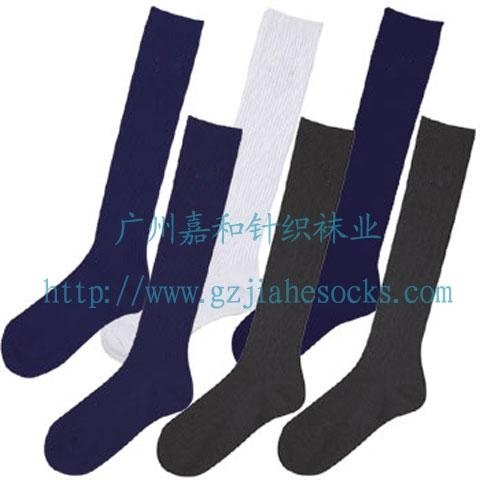 plain ankle school uniform student's socks 4