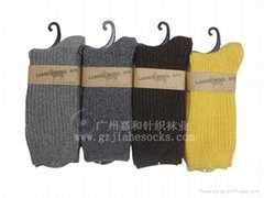 knitting wool socks