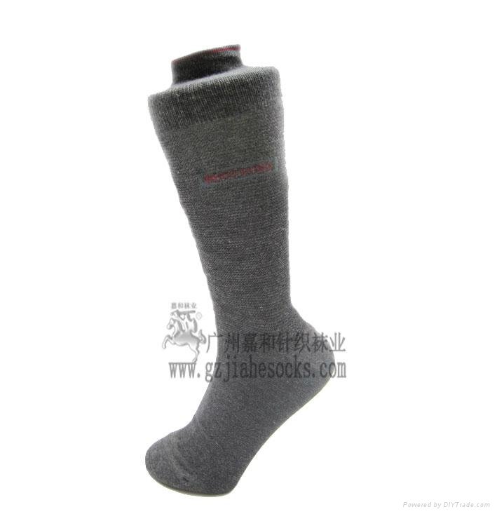 seamless combed cotton men's socks 2