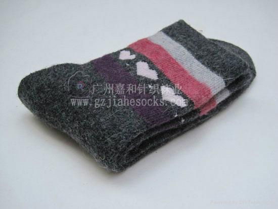 whole terry women's woolen socks