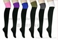 high knee women's stripes socks 3