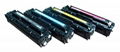 Compatible color toner cartridge for HP