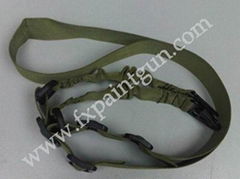 Paintball equipment two point sling