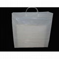 Plastic shopping bag with clip 1