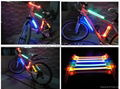 LED fiber safety warning stick for Bicycle 2