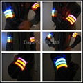 Hot sale reflective LED armband with colorful LED lights for runnig 1