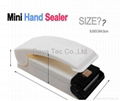 Mini Handy Sealer,Portable plastic bag sealer