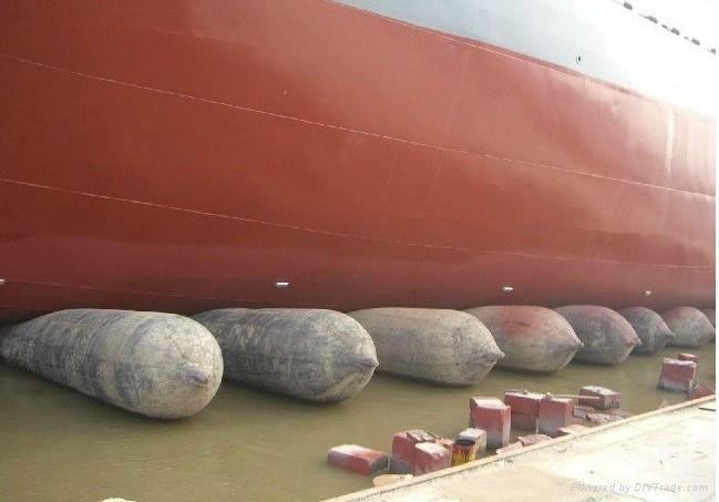 High Pressure Rubber Ship Airbag for ship launching 2