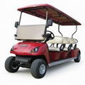  8 seater  electric golf cart DG-C6+2 with CE certificate