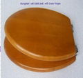 19"OAK ELONGATE toilet  SEAT