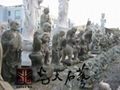 寺廟石雕十八羅漢