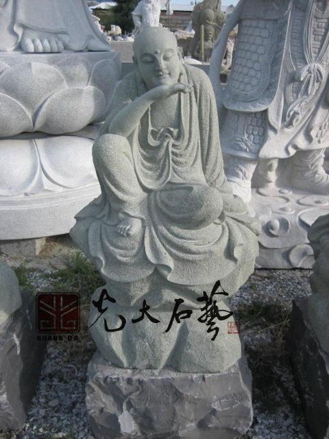 寺庙石雕十八罗汉 3