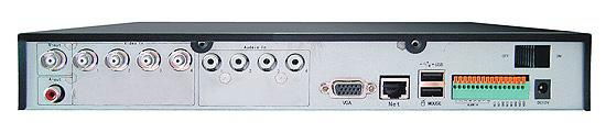 4 CH Standalone H.264 CCTV Realtime Standalone DVR  2