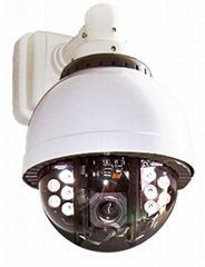 Outdoor 7" IR CCTV High Speed Dome Camera with PTZ