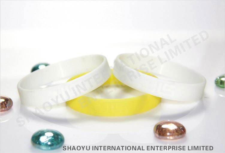 Blank Silicone wristband WBB0005