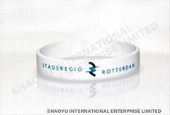 Printed silicone wristband WBP0002