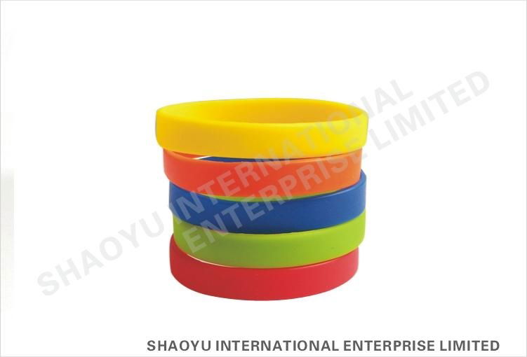 Blank Silicone wristband WBB0005 3