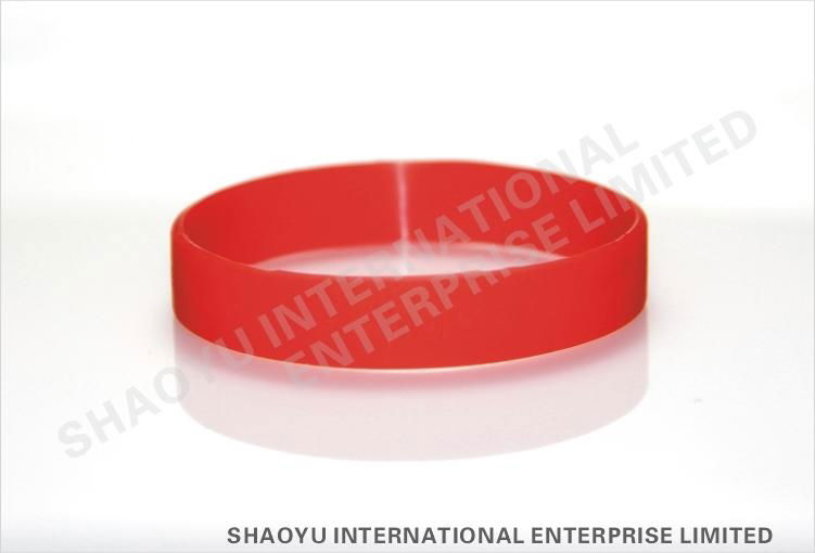 Blank Silicone wristband WBB0005 5