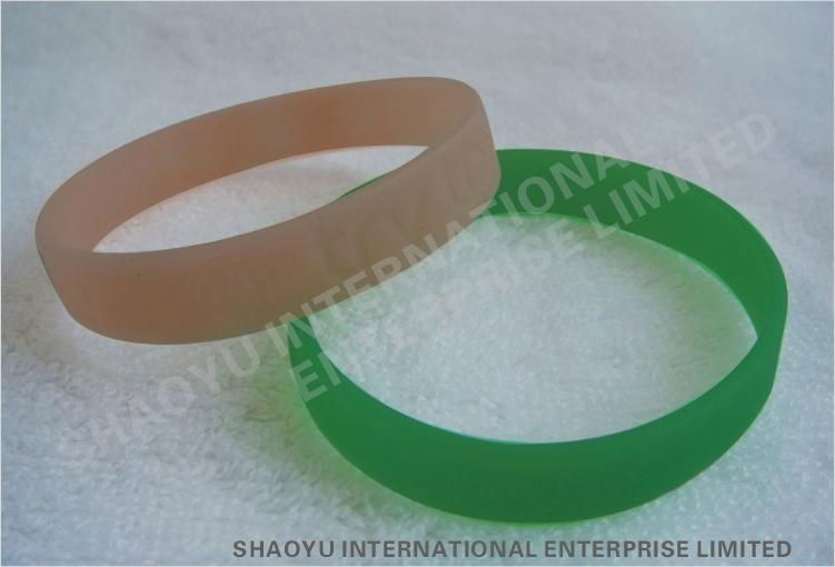 Blank Silicone wristband WBB0005 4