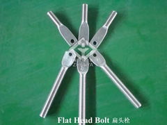 INOX A2 A4 Rebar Flat Head Bolt Adjustable Extension Arm