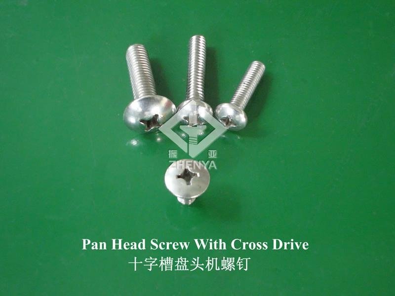 INOX A2 A4 MTC PAN HD SCR Machine Screw(DIN7985)