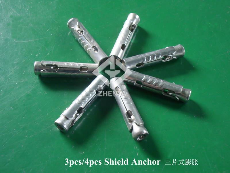 INOX Four Pieces Shield Anchor TAM Anchor A2 A4