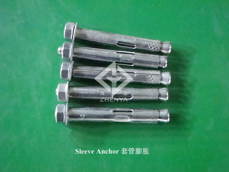 INOX SS304 SS316 Sleeve Anchor Bolt A2 A4