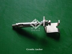 INOX A2 A4 Granite Anchor Marble Bracket for stone fixing