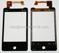 OEM digitizers with glass for HTC G9 Aria A6380 repair parts 2