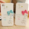 Wholesale Happymori iPhone 4 Double Cover Case Butterfly Cage
