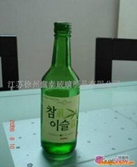 Korea burning bottle