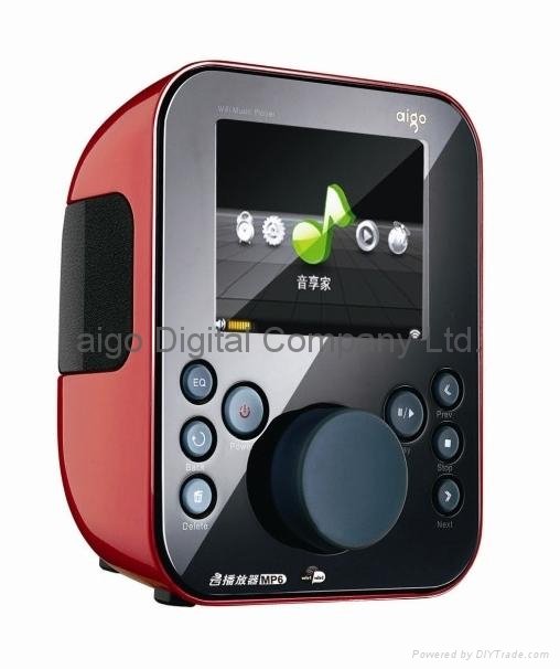 aigo WiFi MP6 with LCD and Clould Service Media Player