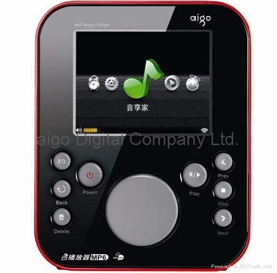 aigo WiFi MP6 with LCD and Clould Service Media Player 3