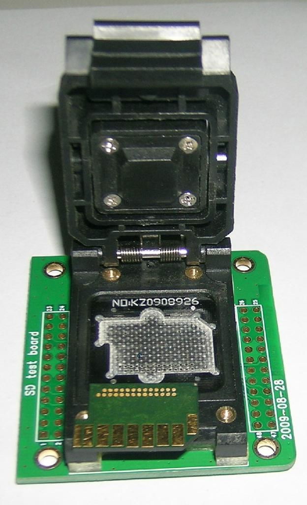 SD卡測試座 可用我司PCB