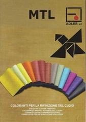 LIQUID DYES FOR LEATHER FINISHING - Adler