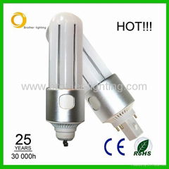 2pin 4pin 8W G24 LED Corn Light