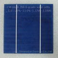 156 multi 2BB B grade solar cells, EFF: