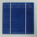 156 multi 2BB B grade solar cells, EFF: 13.2%~14.8% (3.21W~3.6W) 1