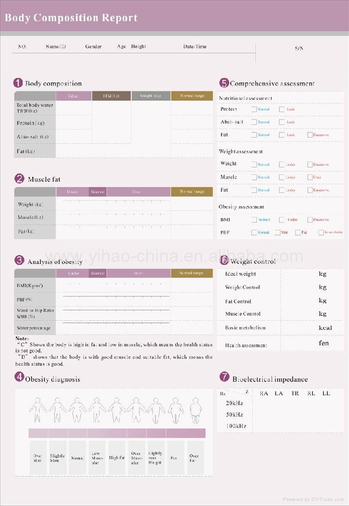 GS6.5 Human Body Elements Analyse Beauty Equipment 3