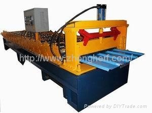 Automatic color roof tile roll forming machine