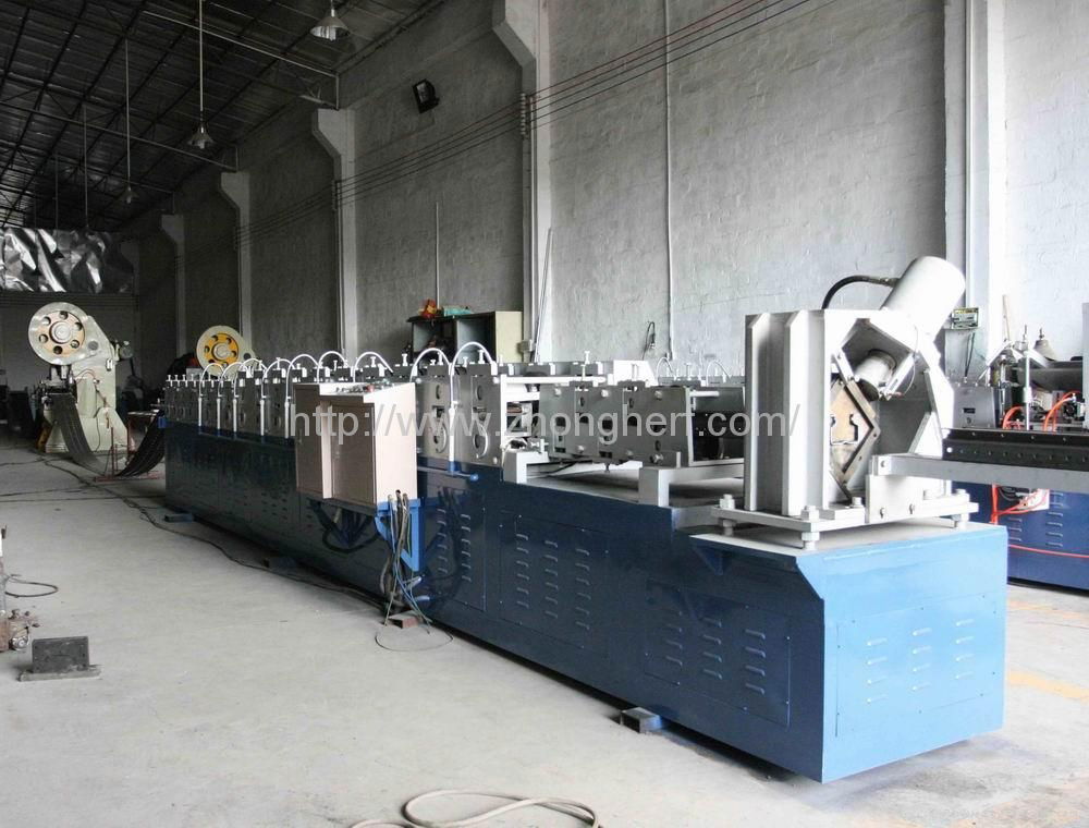 upright punching molding production line